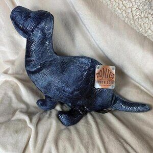 NWT Russ Zonies Plato Earth Zone Brontosaurus Blue Dinosaur Plush Stuffed Toy​